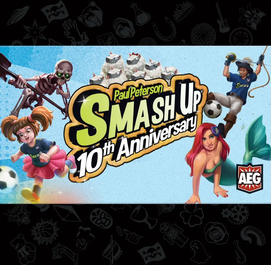 Smash Up 10th Anniversary Kaartspel - 2-4 Spelers
