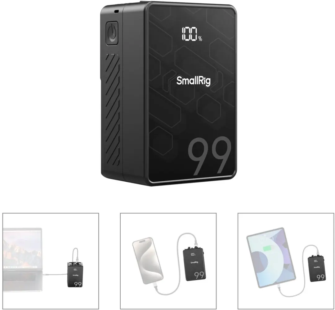 SmallRig 4608 VB99 SE Mini V-Mount Accu