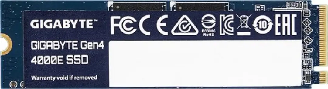 Gigabyte Gen4 4000E G440E500G SSD 500GB