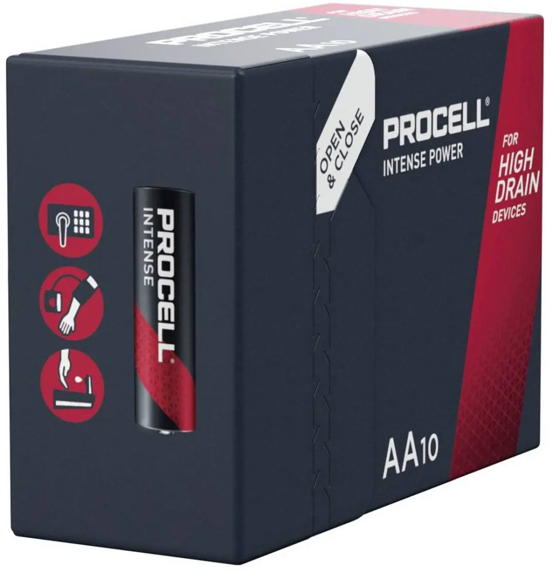 Procell Intense Alkaline AA Batterijen - 10 Stuks