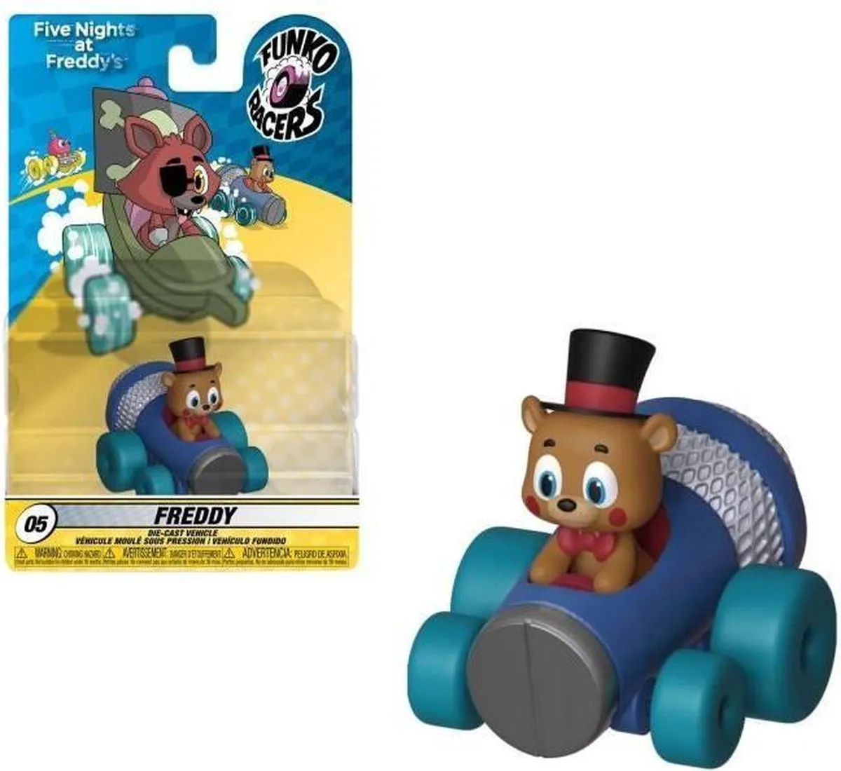 Funko Super Racers Funtime Freddy Figurine - Multicolor