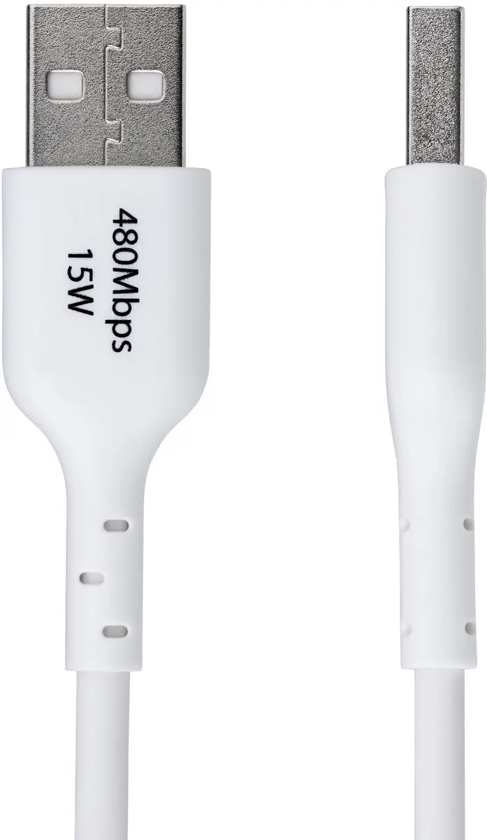 Startech USB2AC2MNCWHE USB-A naar USB-C Laadkabel 2m - Wit