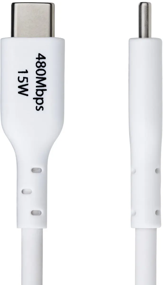 Startech USB2AC2MNCWHE USB-A naar USB-C Laadkabel 2m - Wit