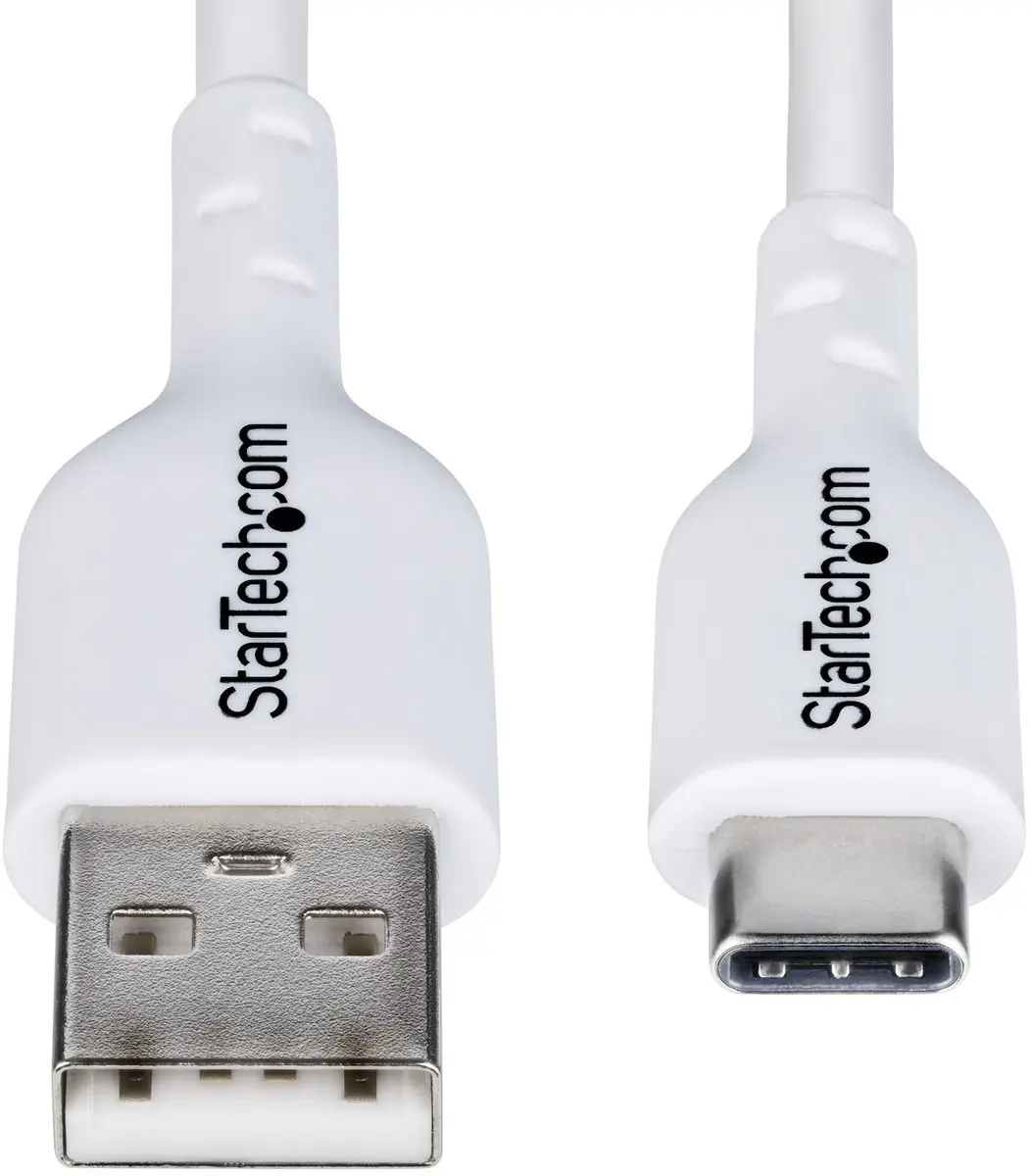 Startech USB2AC2MNCWHE USB-A naar USB-C Laadkabel 2m - Wit