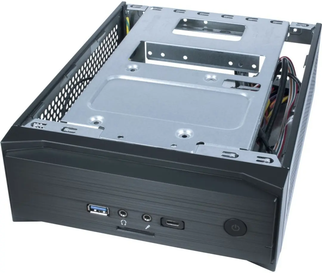 Inter-Tech MW-01 II ITX-Tower - Zwart