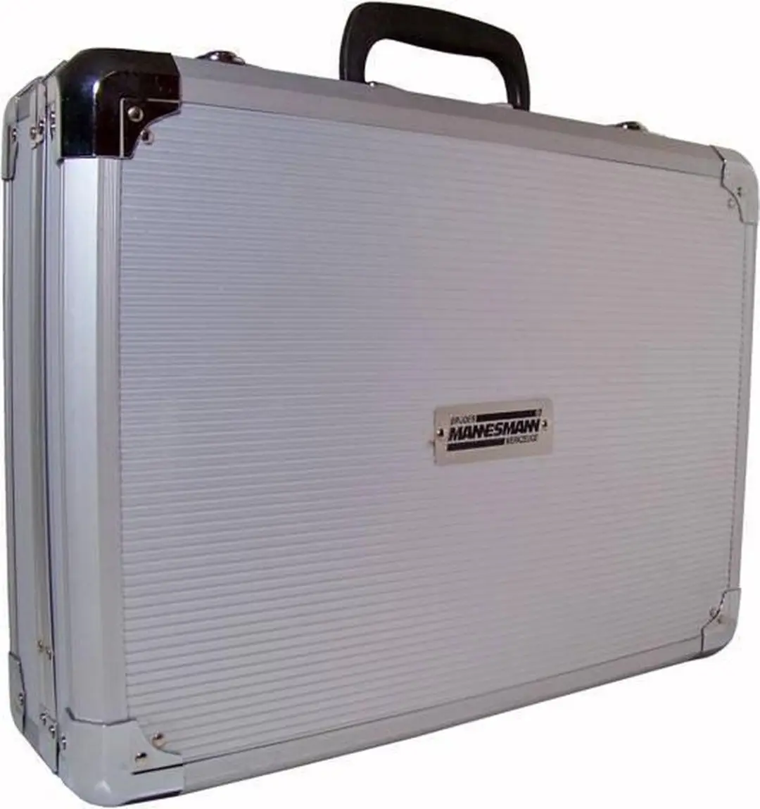 Brüder Mannesmann 408585 Gereedschapkoffer 124-delig - Aluminium