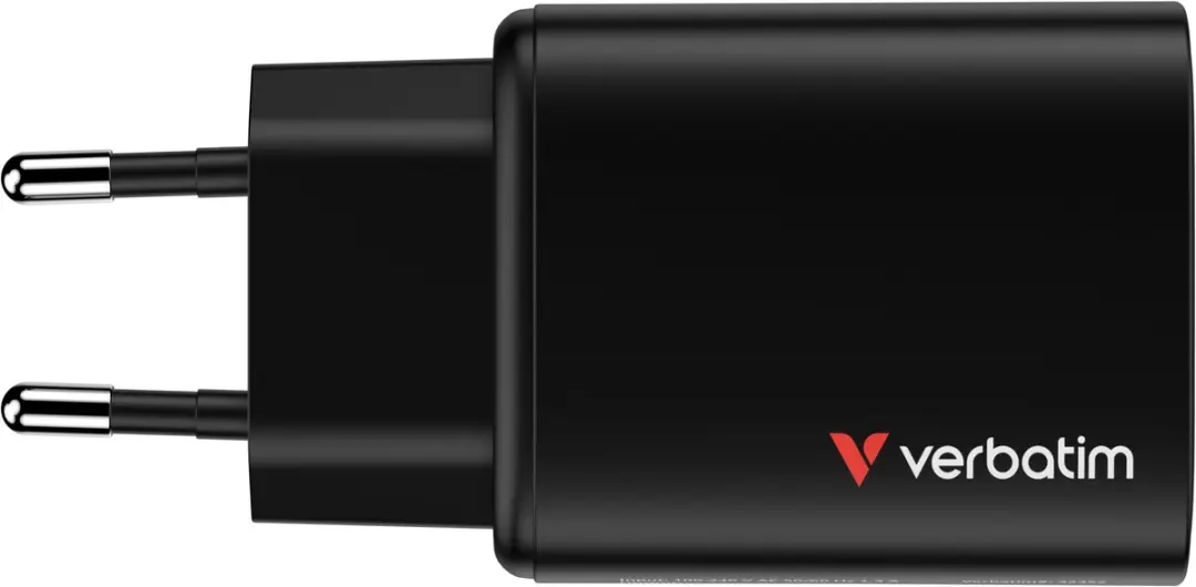 Verbatim Gan 65W Oplader - Transparent