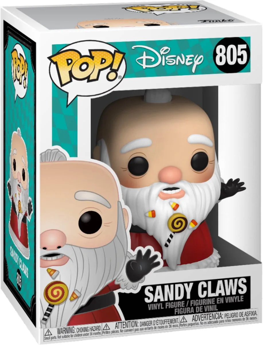 Funko Pop! Sandy Claws 48179 - The Nightmare Before Christmas Figuur - Veelkleurig