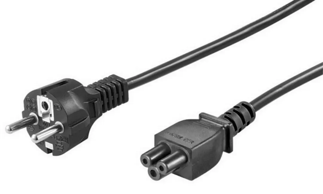 Stroomkabel Schuko naar C5 1,80m