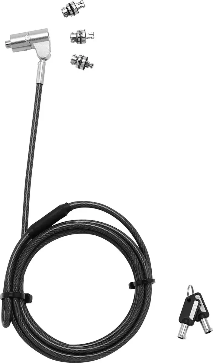 Dicota D31699 Kabelslot - 2m - Zwart