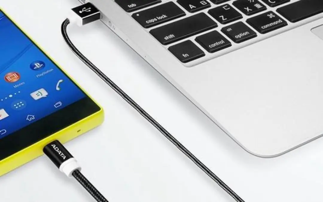 ADATA AMUCAL-100CMK-CBK USB-kabel 1m - USB-A naar Micro-USB - Zwart