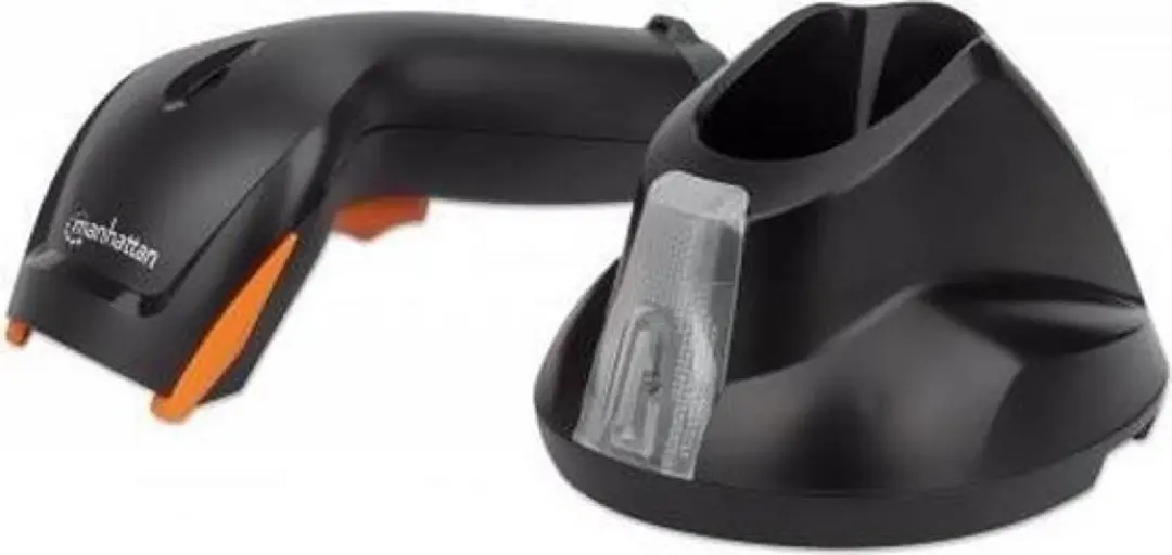 Manhattan 179768 Radiografische 2D Barcodescanner - Zwart/Oranje
