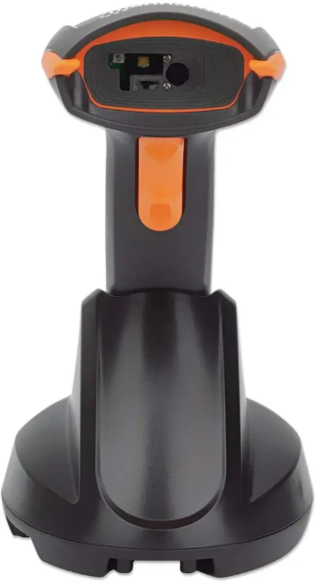 Manhattan 179768 Radiografische 2D Barcodescanner - Zwart/Oranje