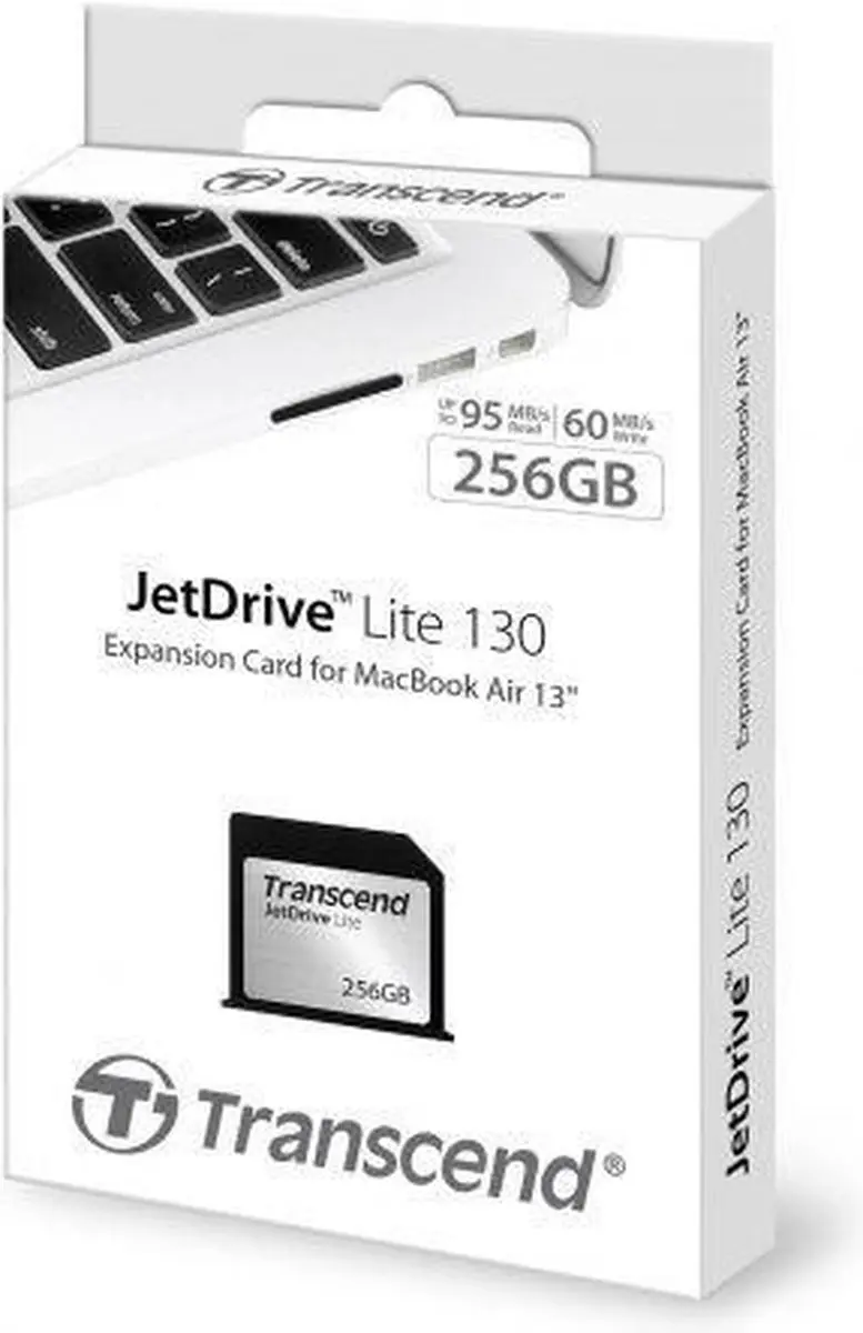 Transcend JetDrive Lite 130 Flashgeheugenkaart 256GB