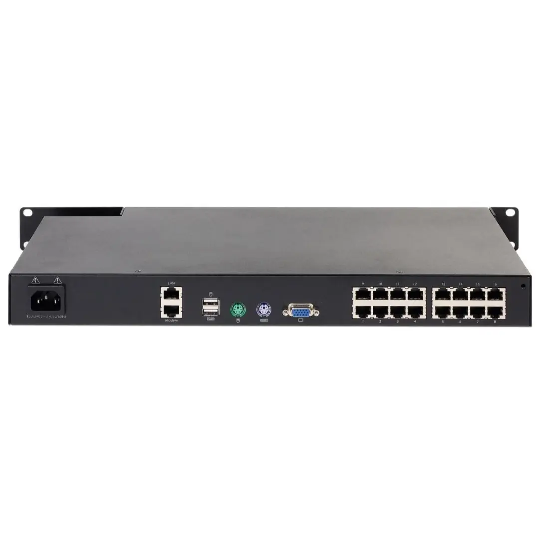 APC KVM1116R KVM-switch - 16 Poorten - Rackmontage - Zwart