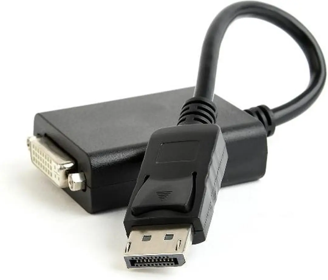 Cablexpert DisplayPort 1.2 naar Dual-Link DVI 0,1m - Zwart