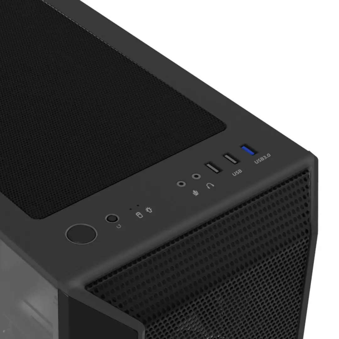 Zalman I3 Neo ATX Mid Tower PC Behuizing - 4x 120mm LED - Mesh voor