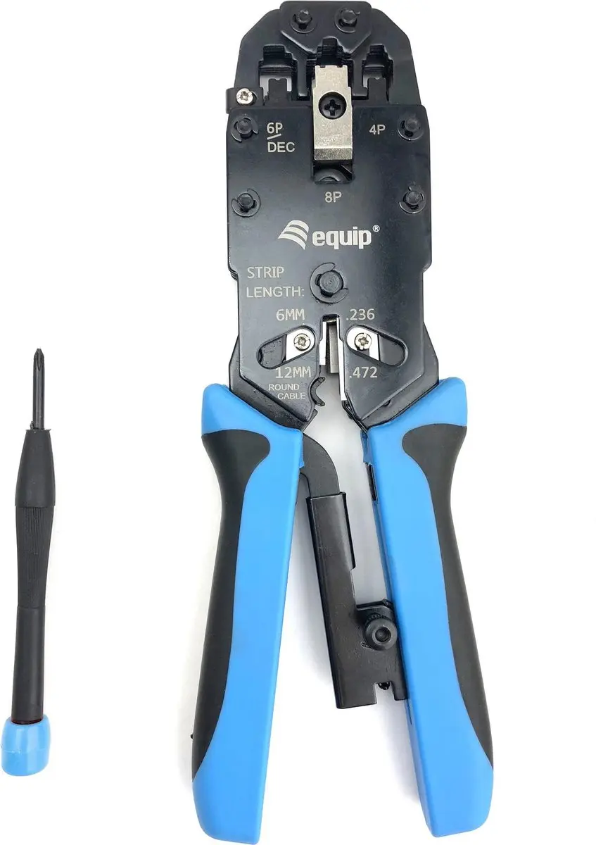 Equip Werkzeug Krimpzange RJ45 Profi - Multitool