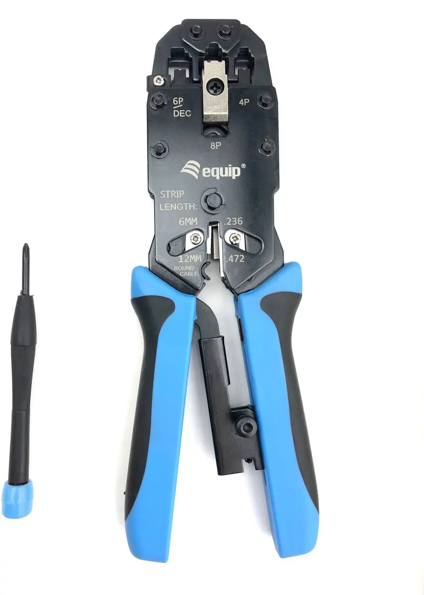 Equip Werkzeug Krimpzange RJ45 Profi - Multitool