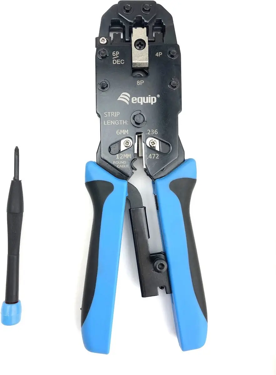 Equip Werkzeug Krimpzange RJ45 Profi