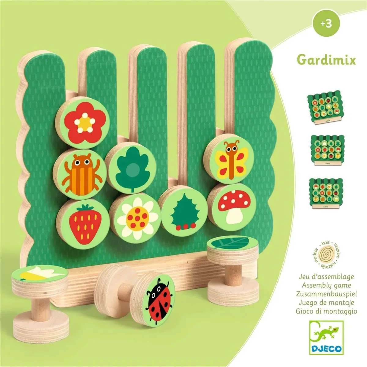 Djeco Gardimix - Multicolor