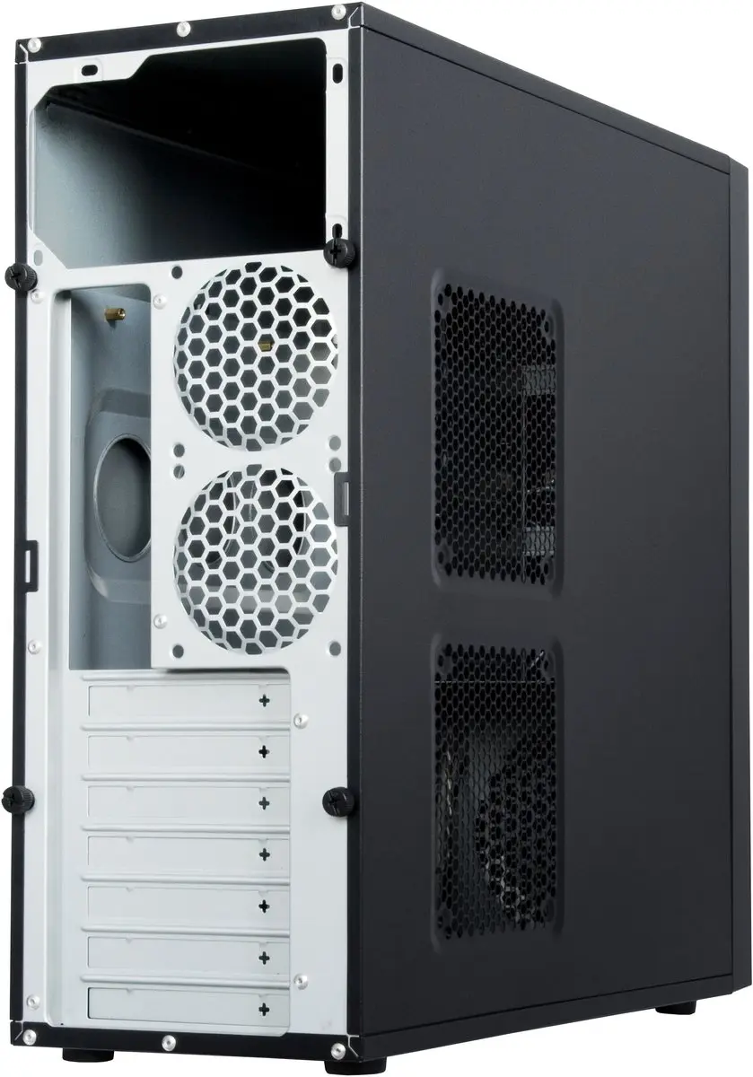 Chieftec CQ-01B-U3-OP Midi Tower Behuizing - Zwart