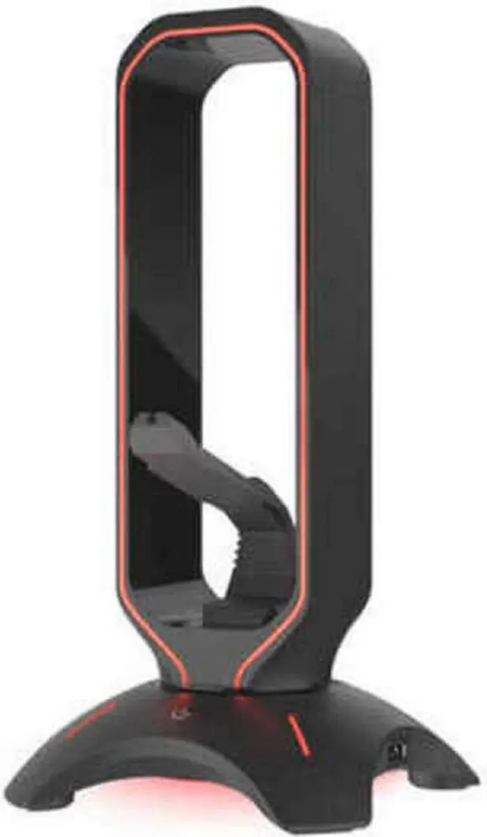 Genesis NBU-1602 Headset Stand met Mouse Bungee - Zwart