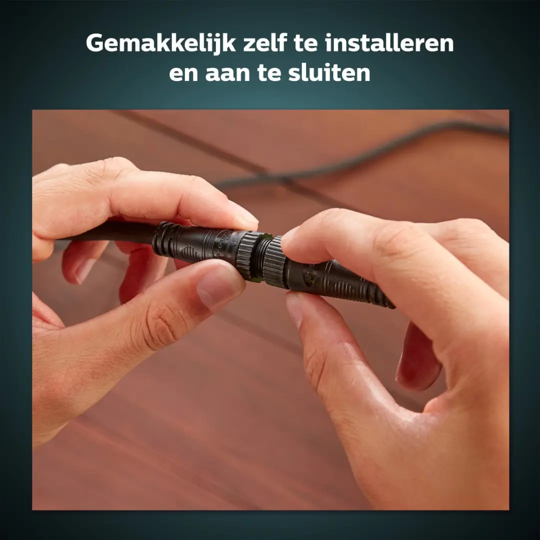 Philips Hue Voedingskabel Buiten 40W - Zwart
