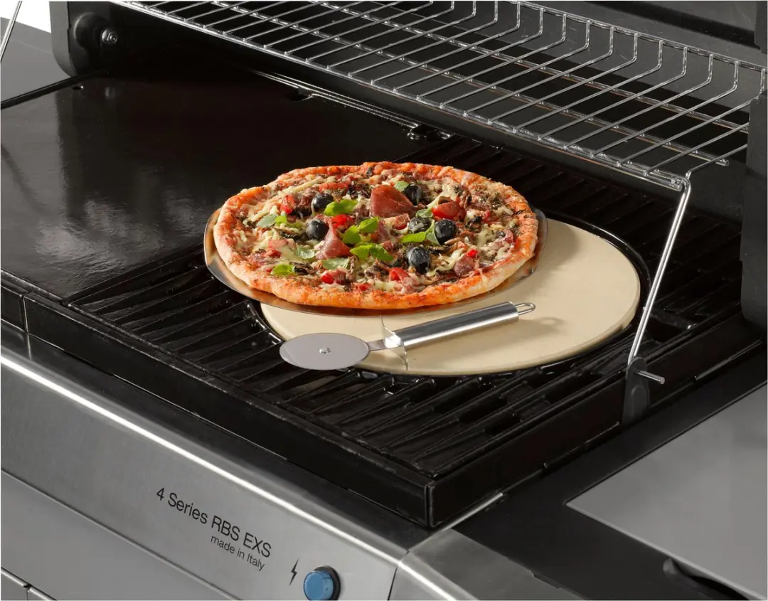 Campingaz Culinary Modular Pizzasteen BBQ - Ø29cm - Zilvergrijs