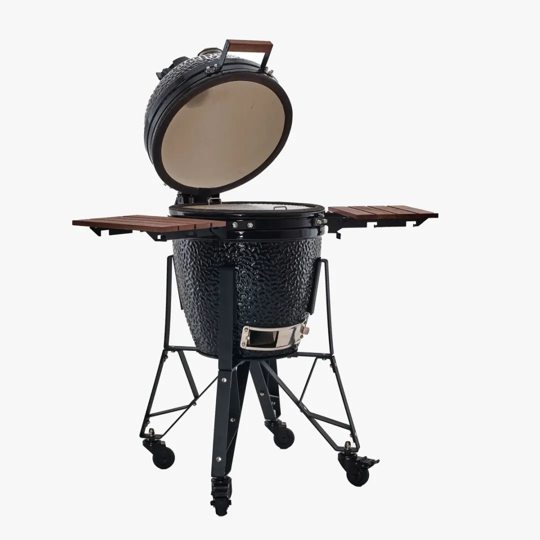 The Bastard Medium Complete BBQ - 42cm - 10 Hamburgers - Zwart