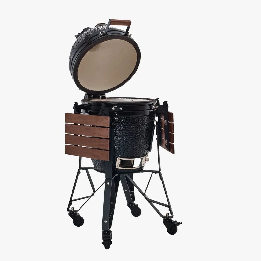 The Bastard Medium Complete BBQ - 42cm - 10 Hamburgers - Zwart