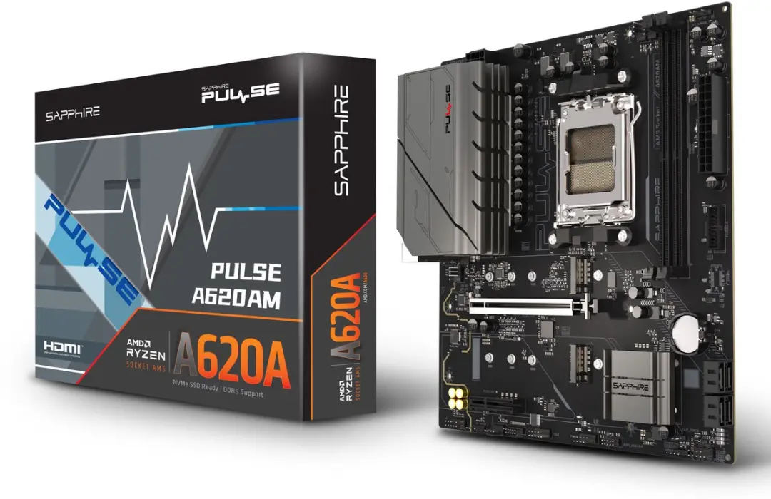 Sapphire PULSE A620AM AM5 microATX - 52118-03-40G