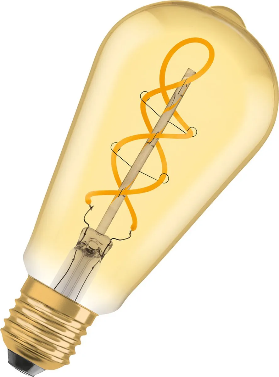 LEDVANCE Vintage 1906 LED E27 Peer Goud 4W