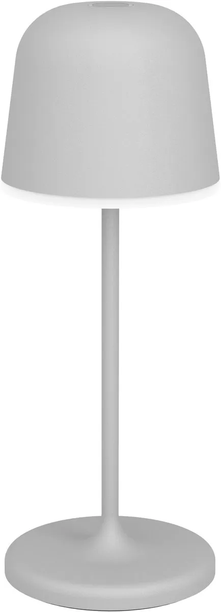 Eglo Mannera-S Tafellamp Oplaadbaar 28u - Grijs/Wit