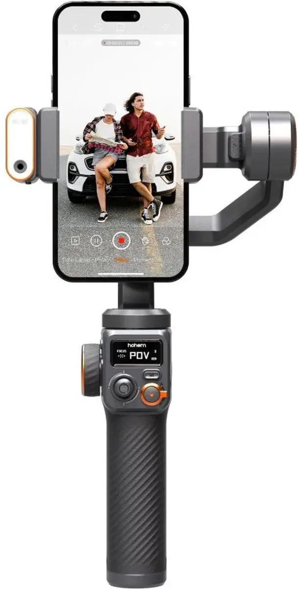 Hohem iSteady M6 Kit Smartphone Gimbal - Zwart - afbeelding 2 van 6