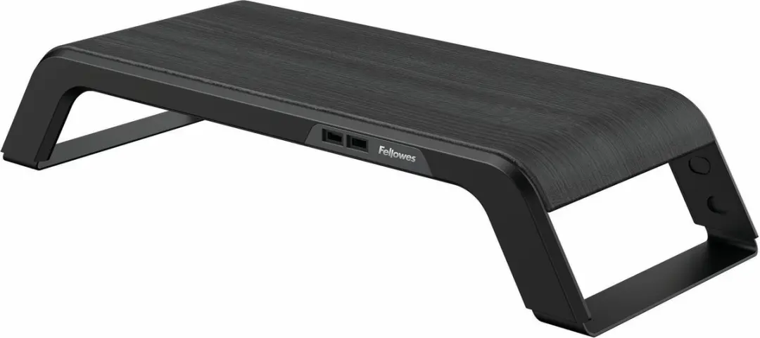 Fellowes Hana Monitorstandaard 8060501 - Verstelbaar - USB - Zwart