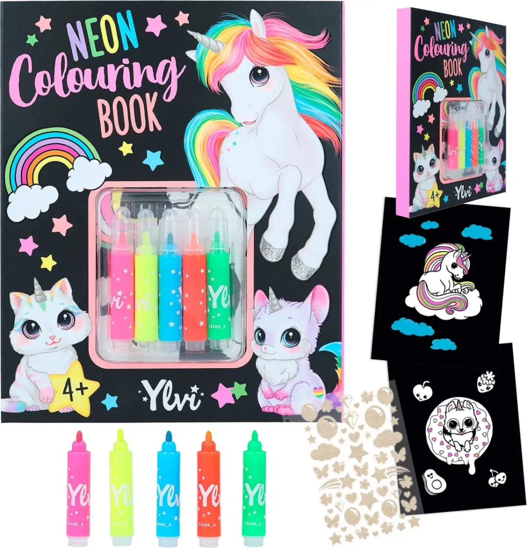 Depesche Ylvi Neon Kleurboek