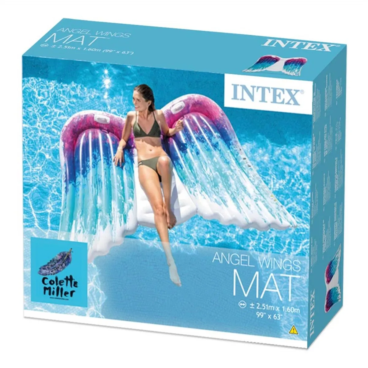Intex Angel Wings Mat 41344.0 - Multikleur - afbeelding 6 van 6