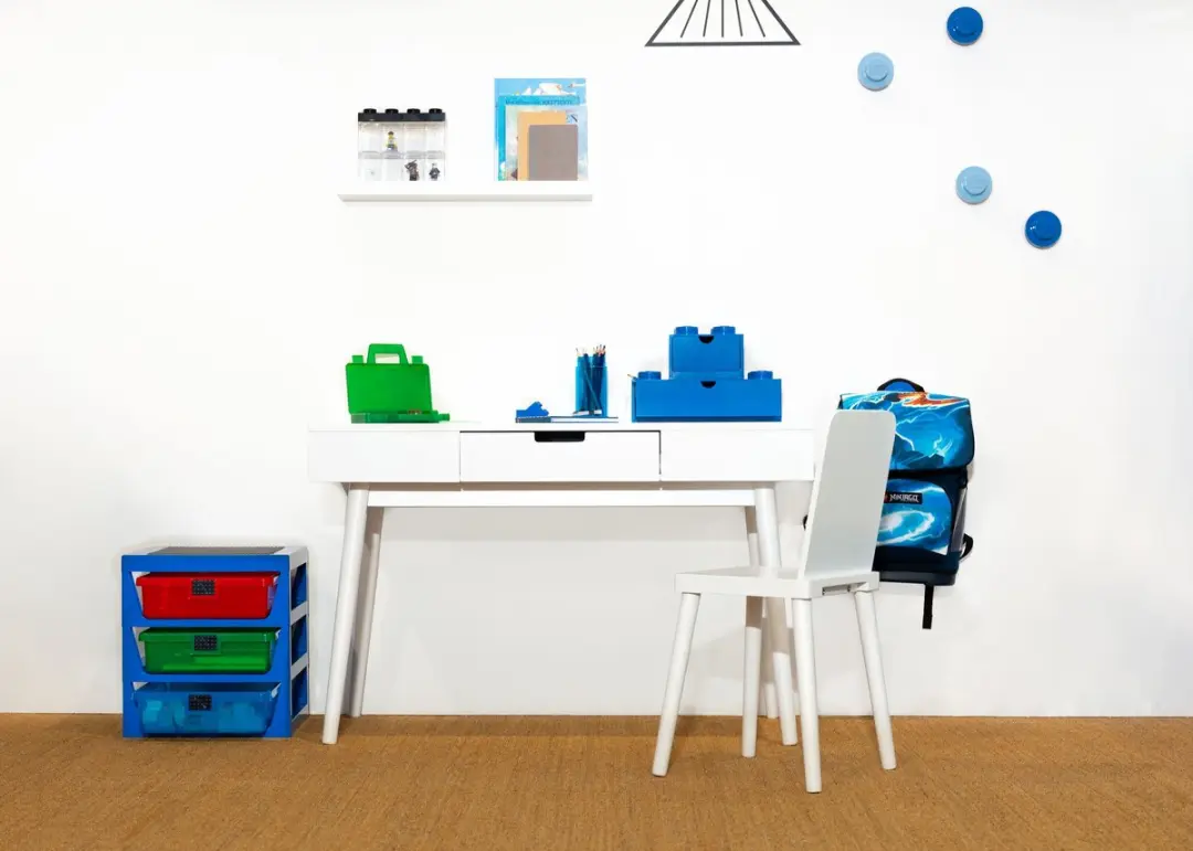 LEGO Brick 4 Opbergbox - Blauw 6L