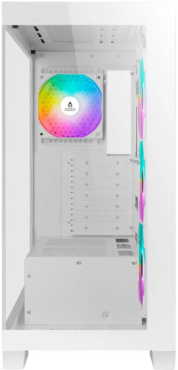 Azza Cove CSAZ-570W Midi Tower - Zwart