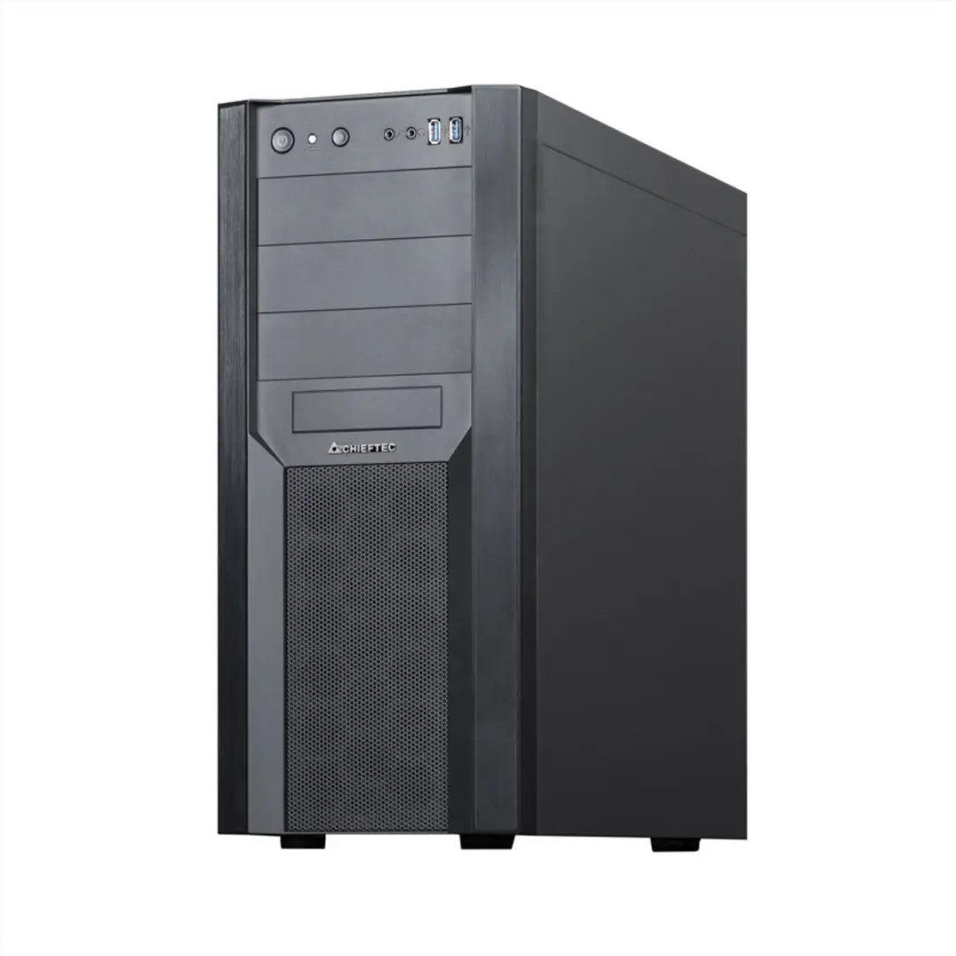 Chieftec CW-01B-OP Midi Tower Behuizing - Zwart