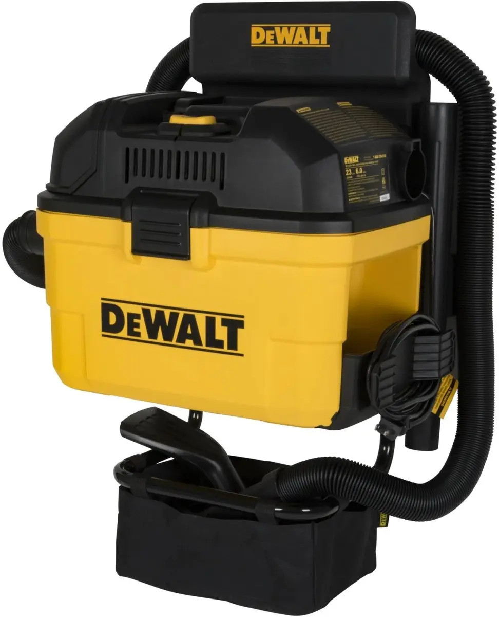 DeWalt DXV23G Nat/Droog Stofzuiger 23L - Muurmontage - afbeelding 4 van 5