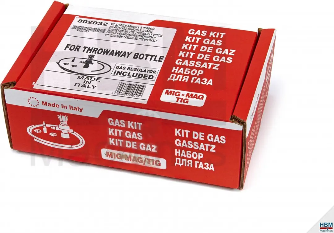Telwin Aansluitset Wegwerpfles 802032