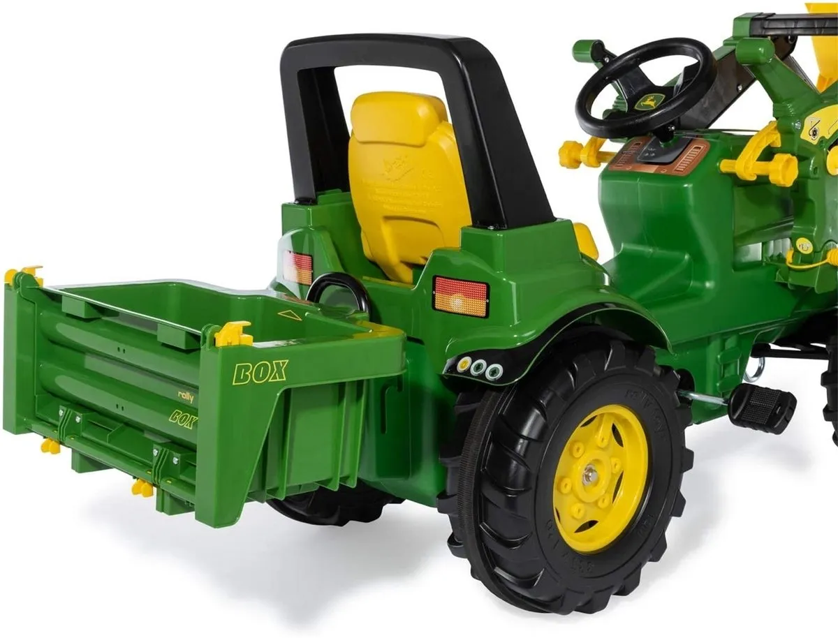 Rolly Toys RollyBox Traptractor - Groen