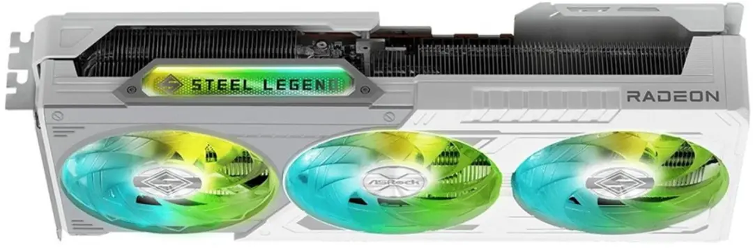 ASRock Radeon RX 9070 Steel Legend Videokaart 16GB - afbeelding 6 van 6