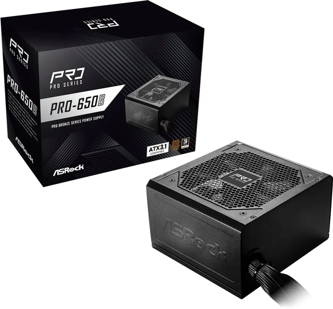 ASRock PRO-650B Voeding 650W