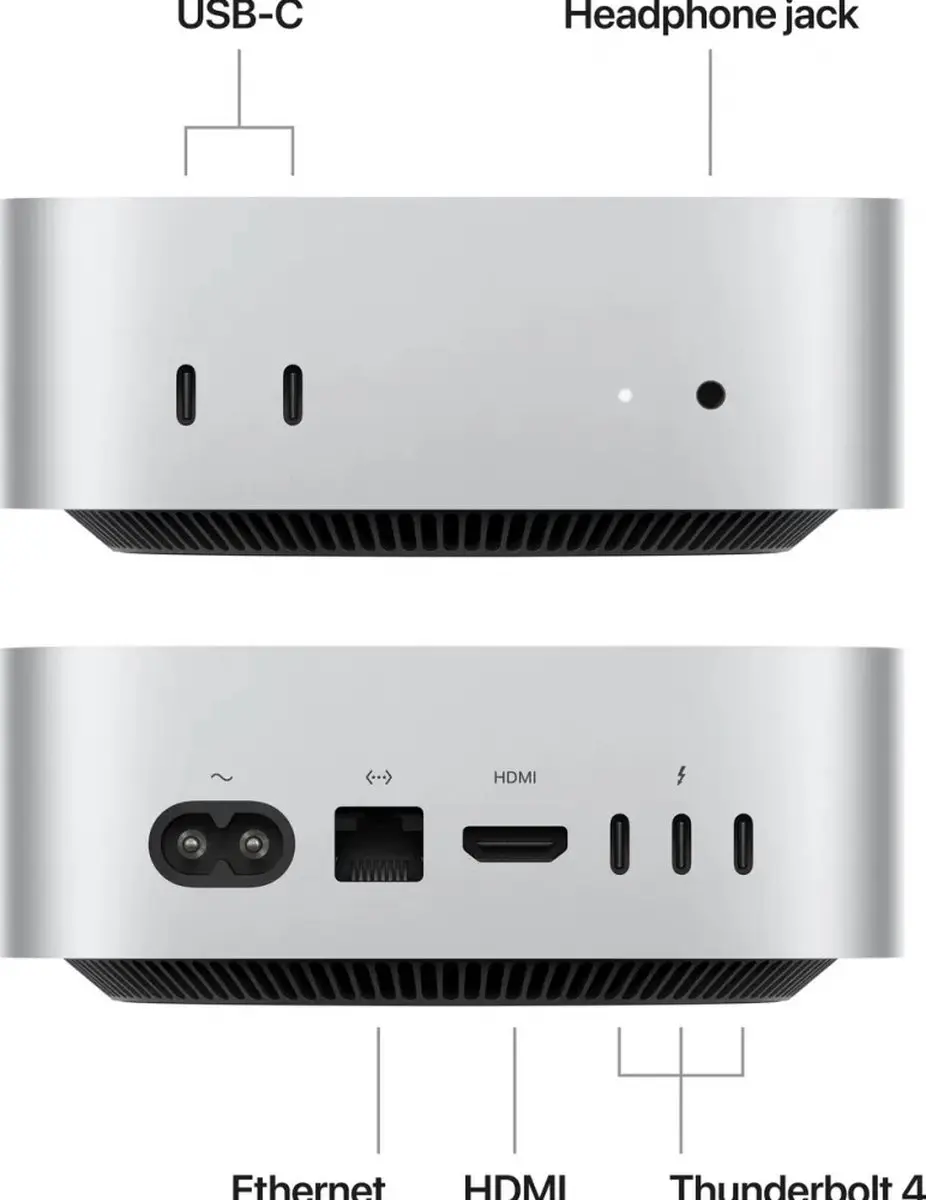 Apple Mac mini 2024 M4 - 16GB RAM 512GB SSD - afbeelding 7 van 8