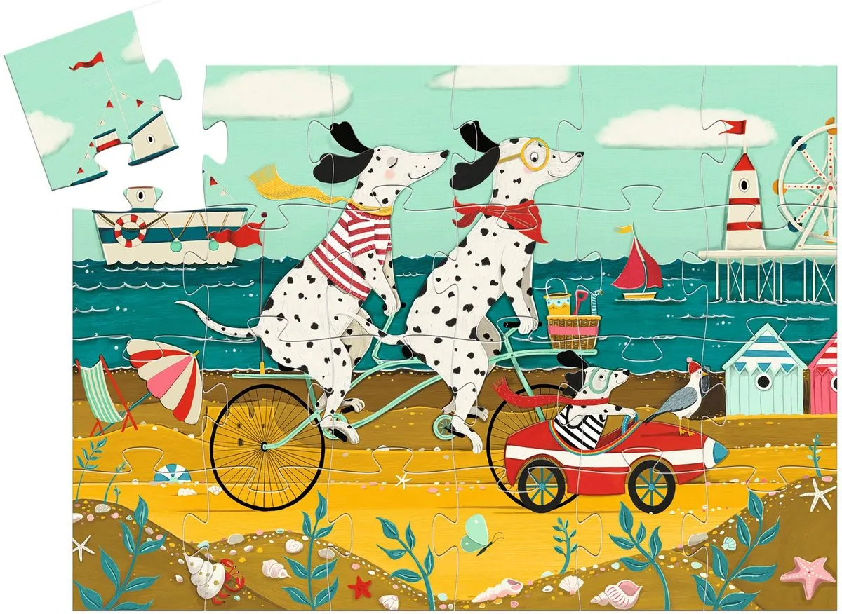 Djeco Ollie de Dalmatiër Puzzel - 24 Stuks - DJ07286