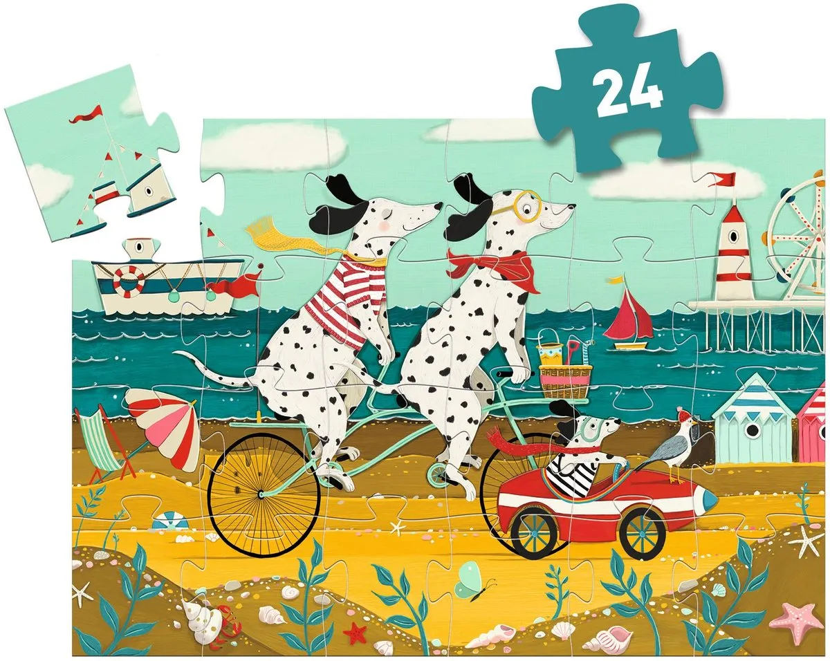 Djeco Ollie de Dalmatiër Puzzel - 24 Stuks - DJ07286