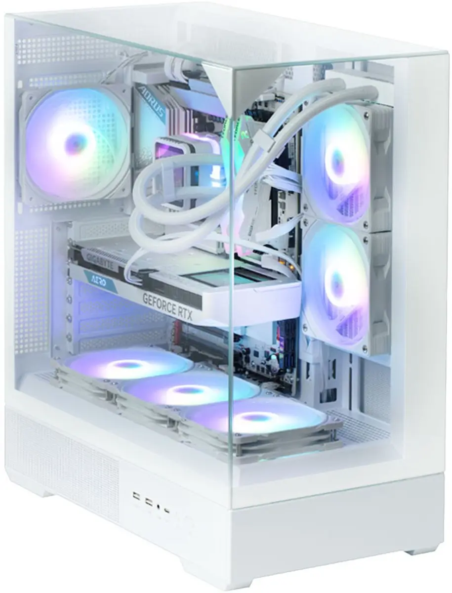 Zalman P40 Prism White Midi Tower
